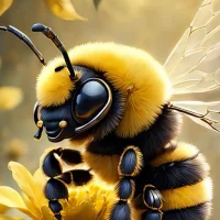 꿀벌 벽지